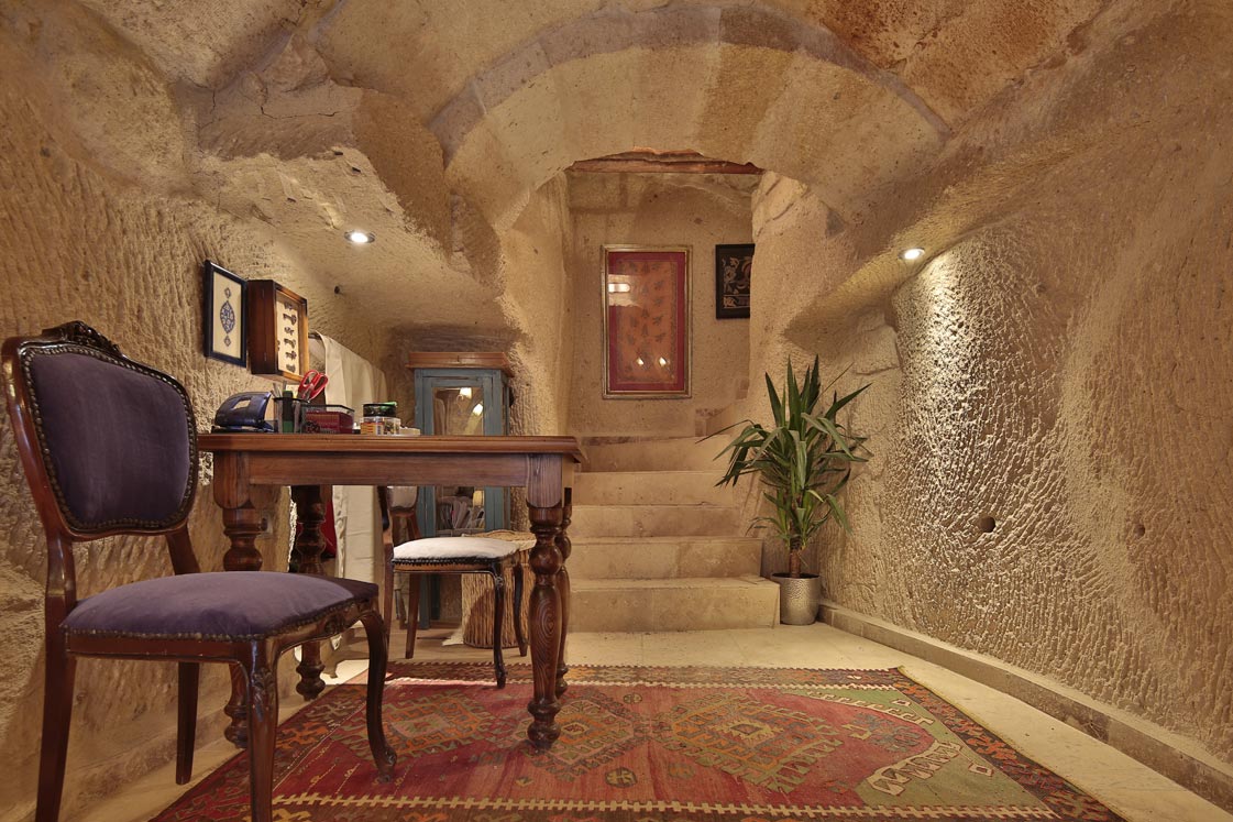 Elaa Cave Hotel Cappadocia reception
